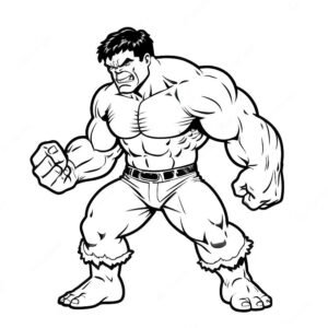 The Hulk’s Power Stance