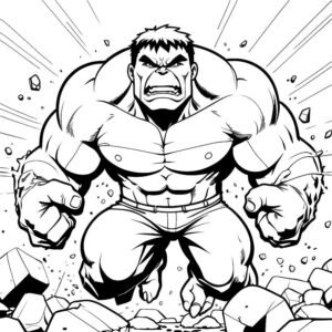 The Hulk In Battle