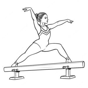 Gymnastics Balance Beam