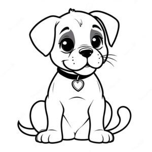 Cute Happy Boxer Puppy