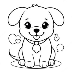 Cute Happy Puppy