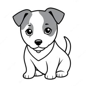 Cute Puppy Jack Russell Terrier