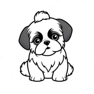 Cute Puppy Shih Tzu