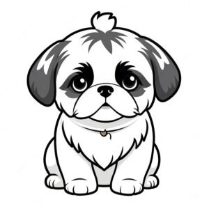 Cute Puppy Shih Tzu