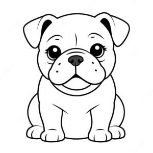Cute Puppy Bulldog