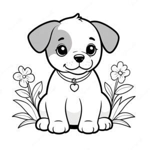 Cute Puppy Parson Russle