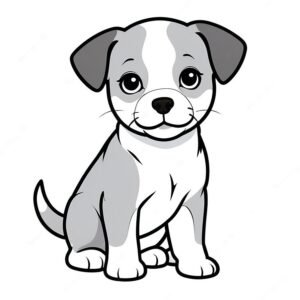 Cute Puppy Parson Russle