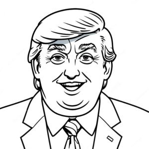 Donald Trumpdoing Funny Face