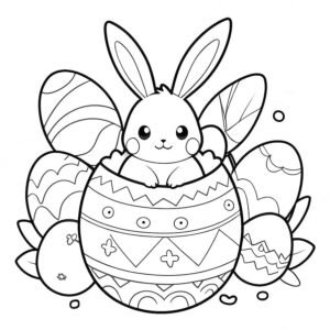 Easter With Pokemons With Eggs
