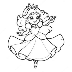 ‘Princess Peach Dancing’