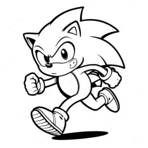 Sonic The Hedgehog Running