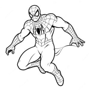 Spiderman Running