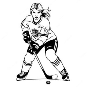 Taylor Swift Playing Ice Hockey