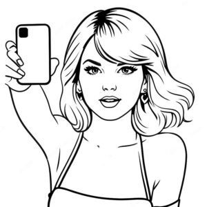 Taylor Swift Taking Selfie