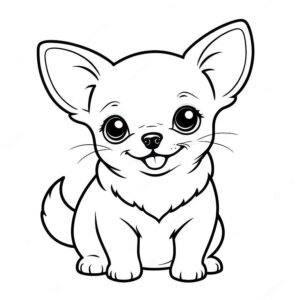 Cute Happy Chihuahua Puppy