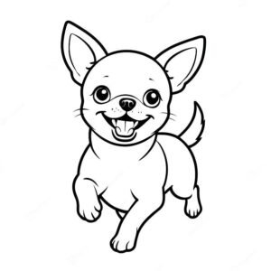 Happy Chihuahua Running