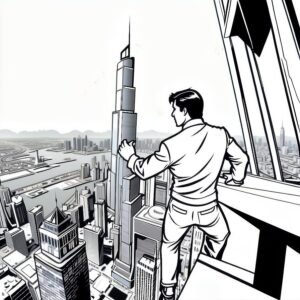 Fight Atop Dubai’s Skyscraper
