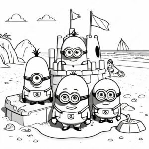 Minion Mayhem At The Beach