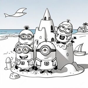 Minion Mayhem At The Beach