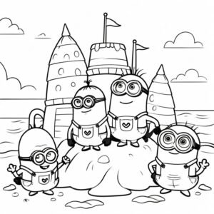 Minion Mayhem At The Beach