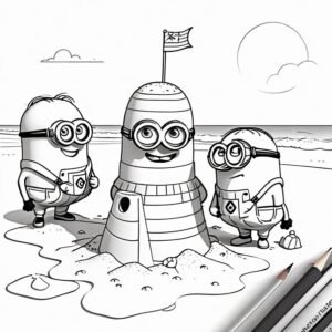 Minion Mayhem At The Beach