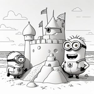 Minion Mayhem At The Beach