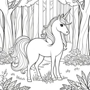 Mystical Forest Unicorn