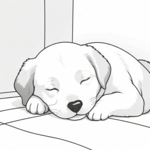 Snoozing Pup