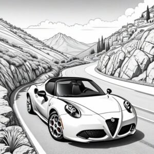 Alfa Romeo 4C Spider Mountain Trek