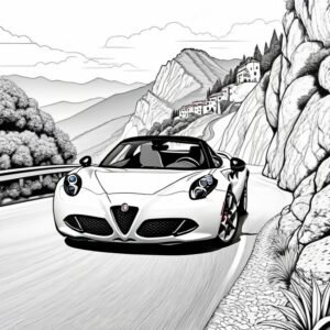 Alfa Romeo 4C Spider Mountain Trek