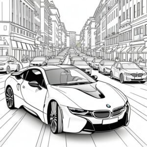 BMW I8 Urban Challenge