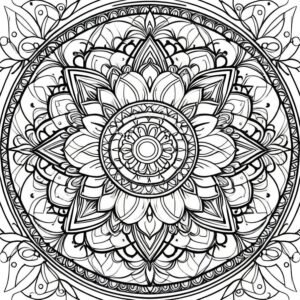 Basic Geometric Mandala