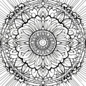 Basic Geometric Mandala