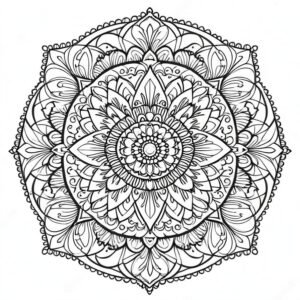 Basic Geometric Mandala