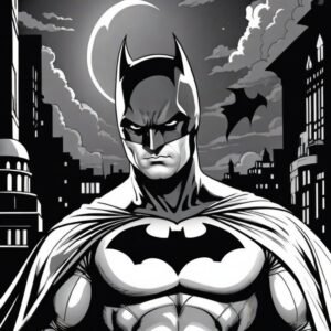 Batman And The Bat-Signal