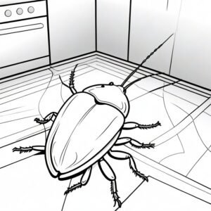 Cockroach’s Nighttime Scuttle