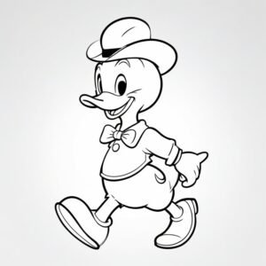Donald Duck’s Quacky Day