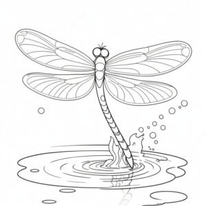 Dragonfly’s Aerial Acrobatics