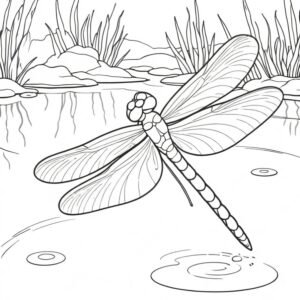 Dragonfly’s Lakeside Glide