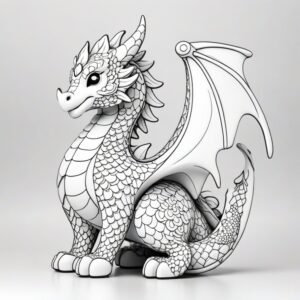 Fantasy Dragon Figurine