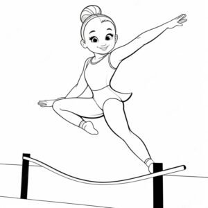 Gymnast’s Poise
