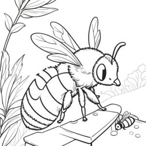 Honeybee’s Busy Day