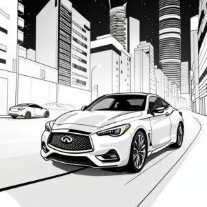 Infiniti Q60 Speed Silhouette