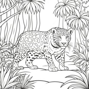 Jaguar In The Jungle