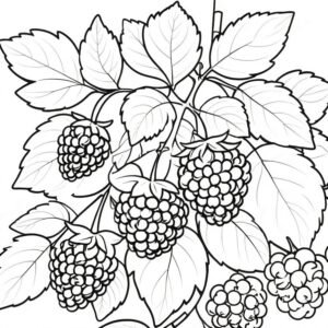 Juicy Blackberry Cluster