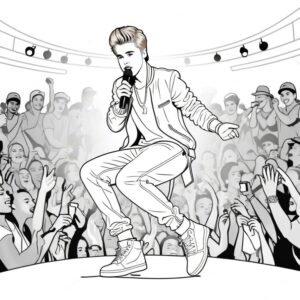 Justin Bieber Concert Spectacle