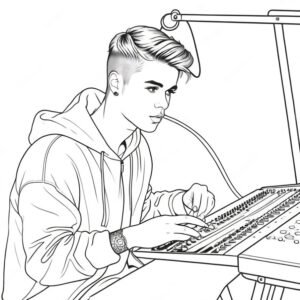Justin Bieber Studio Collaboration