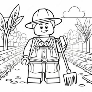 LEGO Farmer Harvest