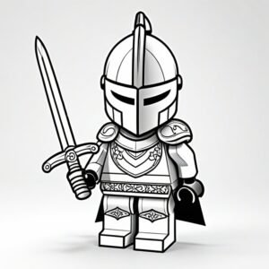 LEGO Knight Pose
