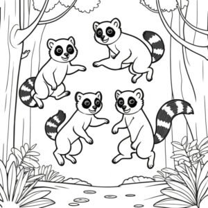 Leaping Lemurs